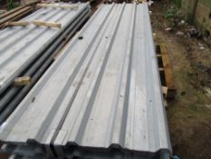 2 x packs of 25no. (50no in total)10ft galvanised box profile sheets