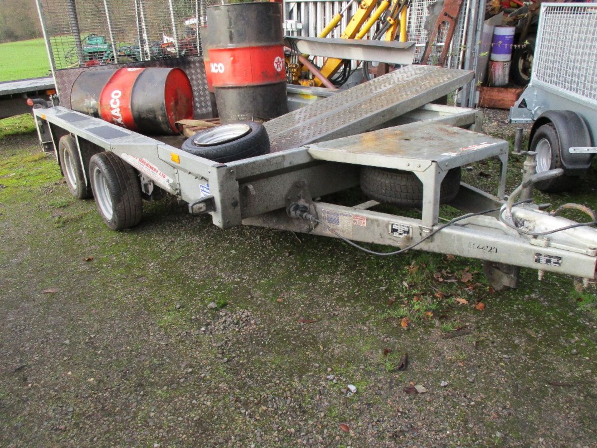 IFOR WILLIAMS GX106 MINI DIGGER TRAILER