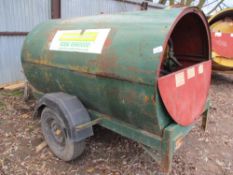 250 Gallon road towed single axled bunded fuel bowser