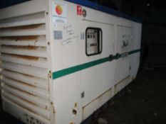 100Kva silenced generator