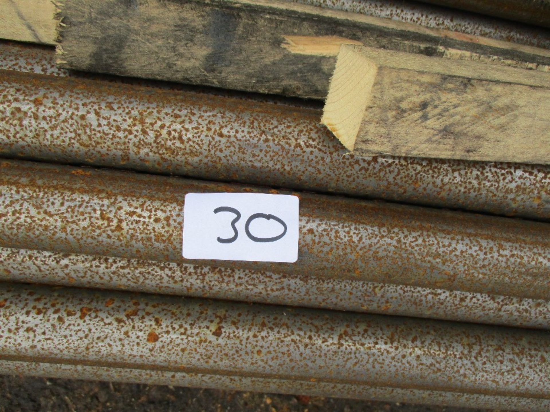 2 x Bundles of 27no.(54no total) approx. steel tubes 2.94m length approx. - Image 2 of 4