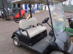 Yamaha electric 48v golf buggy yr2013 has been on 3 year contract to major golf course