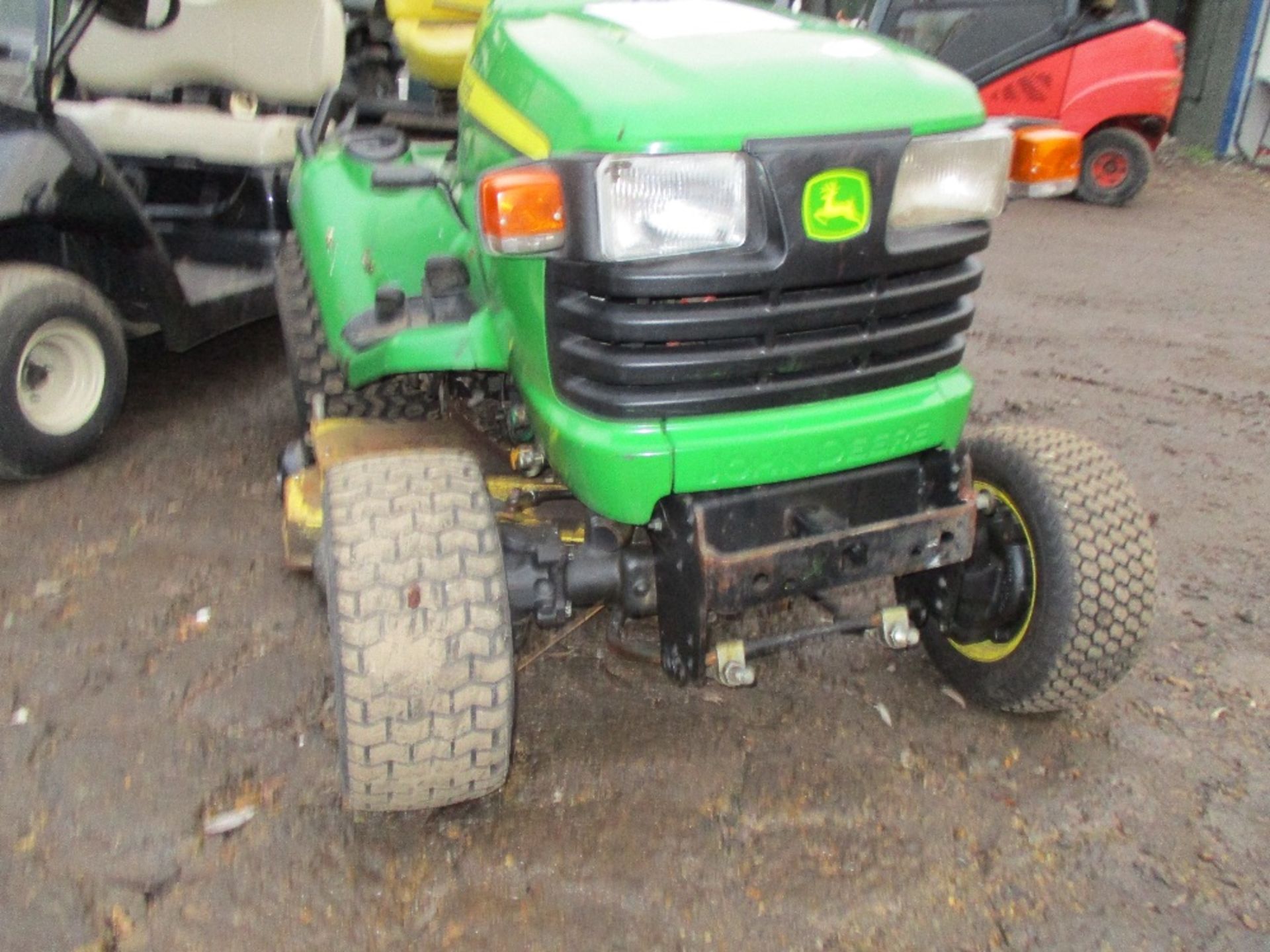 John Deere X748 professional ride on diesel engined mower year 2011 build - Image 2 of 5