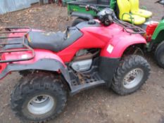 Honda 2wd 250cc quad bike yr2005 build