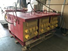 3 x little used 10 kva Transformers....SOLD AS ONE LOT