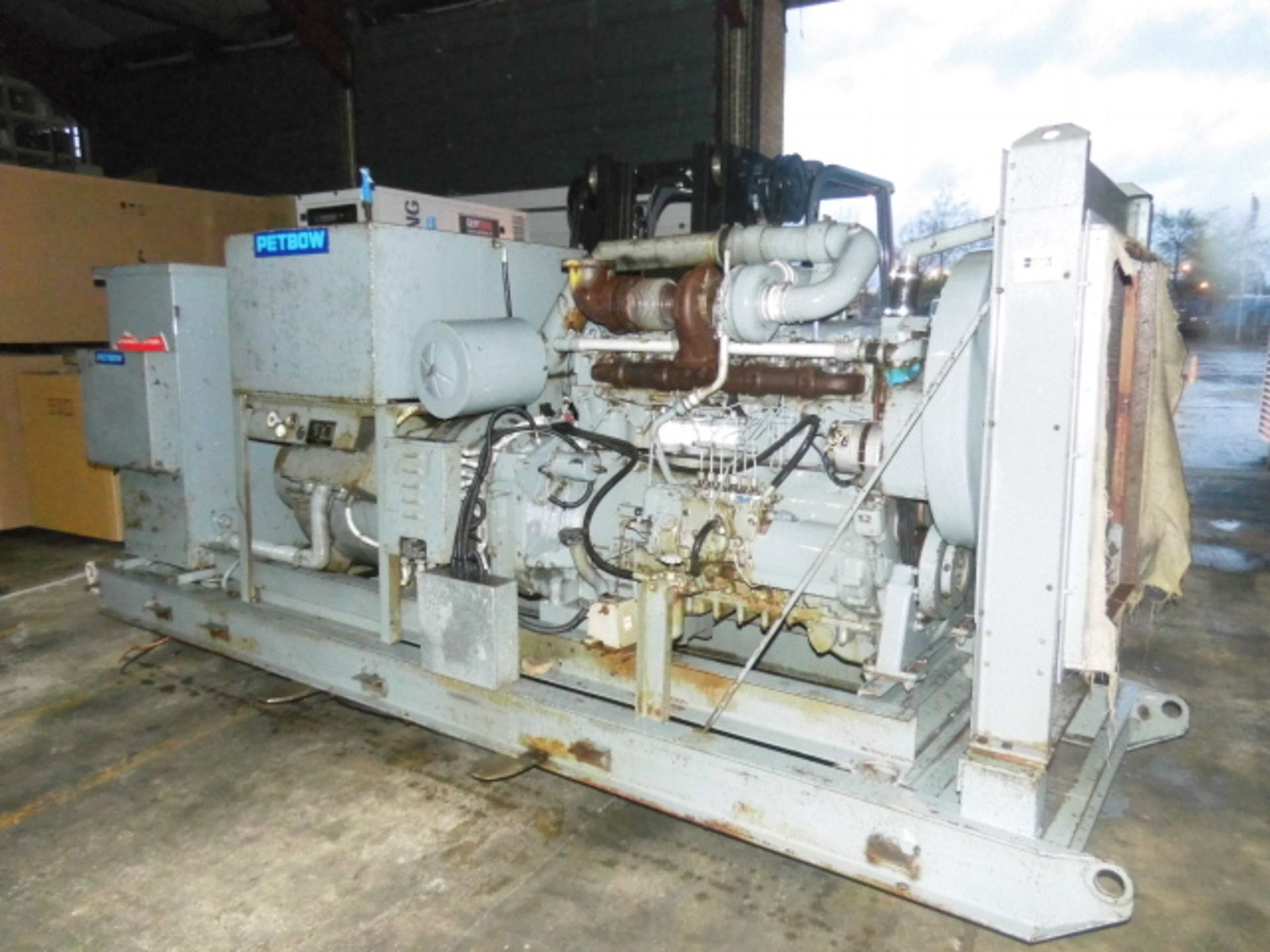 1 x Used 206 kva Petbow diesel generator, - Image 2 of 3