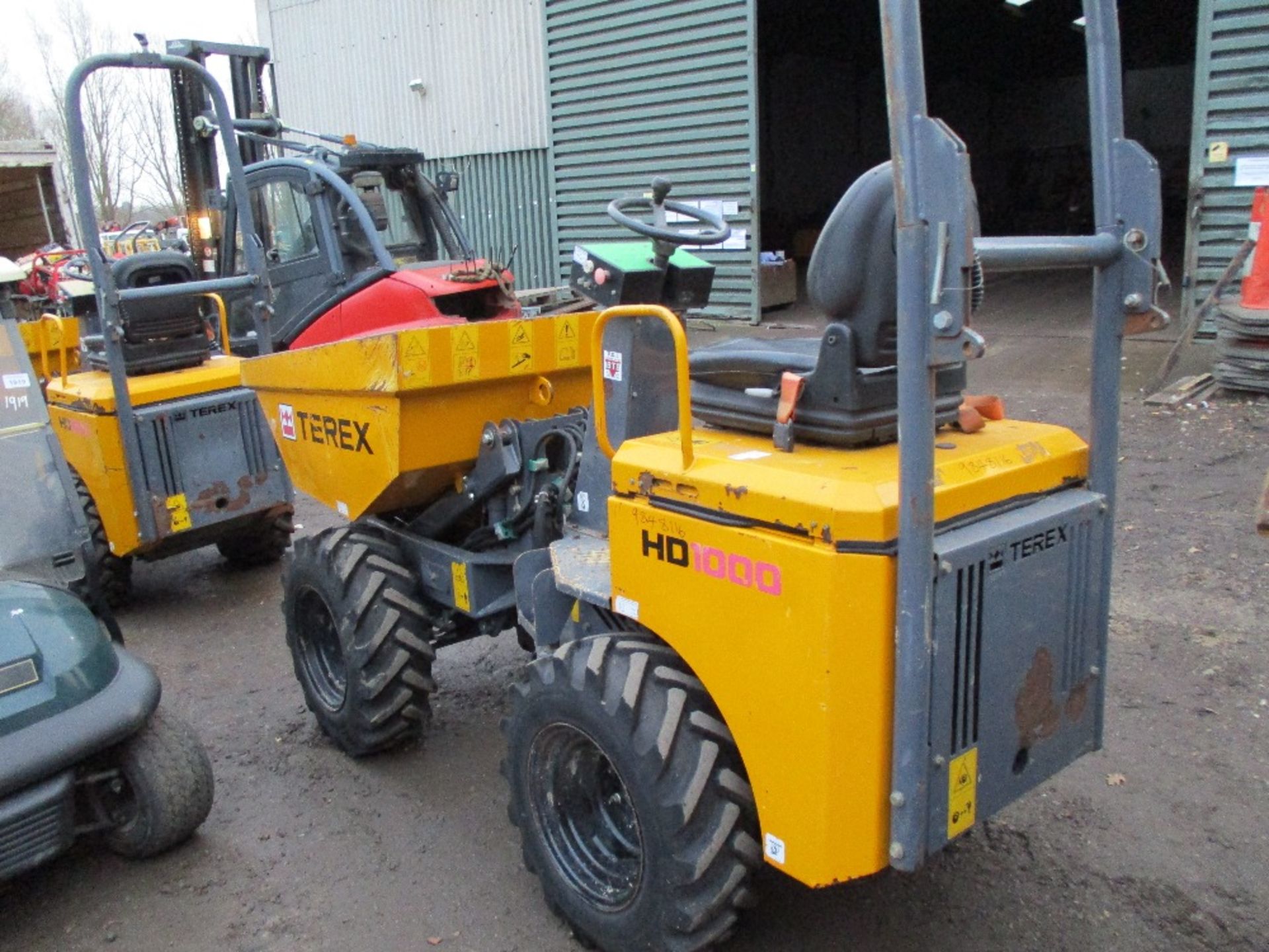 Terex HD1000 high tip skip loading dumper MODEL YEAR 2012 - Image 3 of 7