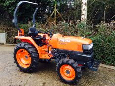 KUBOTA L3200 COMPACT TRACTOR YEAR 2016 REGISTERED...unused