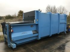 BERGMANN APB607 HOOK LIFT COMPACTOR BIN