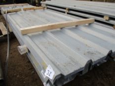 2 x packs of 25no. (50no in total) 12ft galvanised box profile sheets