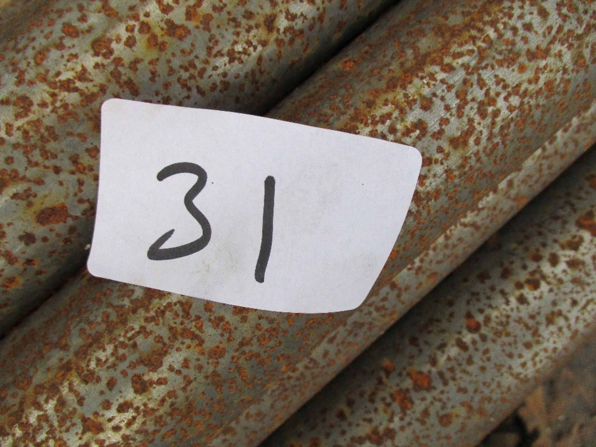 2x bundles of 27no. approx (54 total). steel tubes 2.94m length approx. - Image 2 of 4