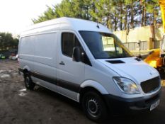 Mercedes 313CDI panel van year 2010