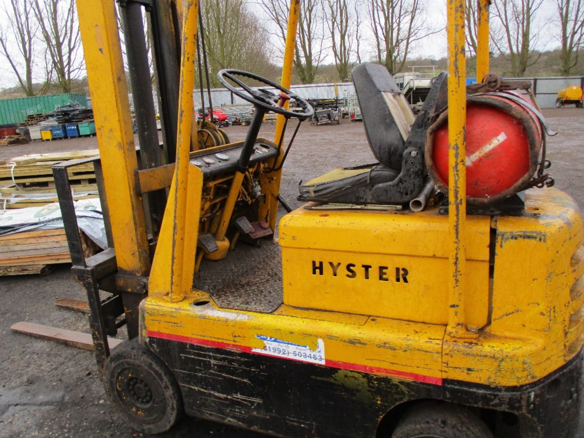 HYSTER GAS FORKLIFT - Image 3 of 6