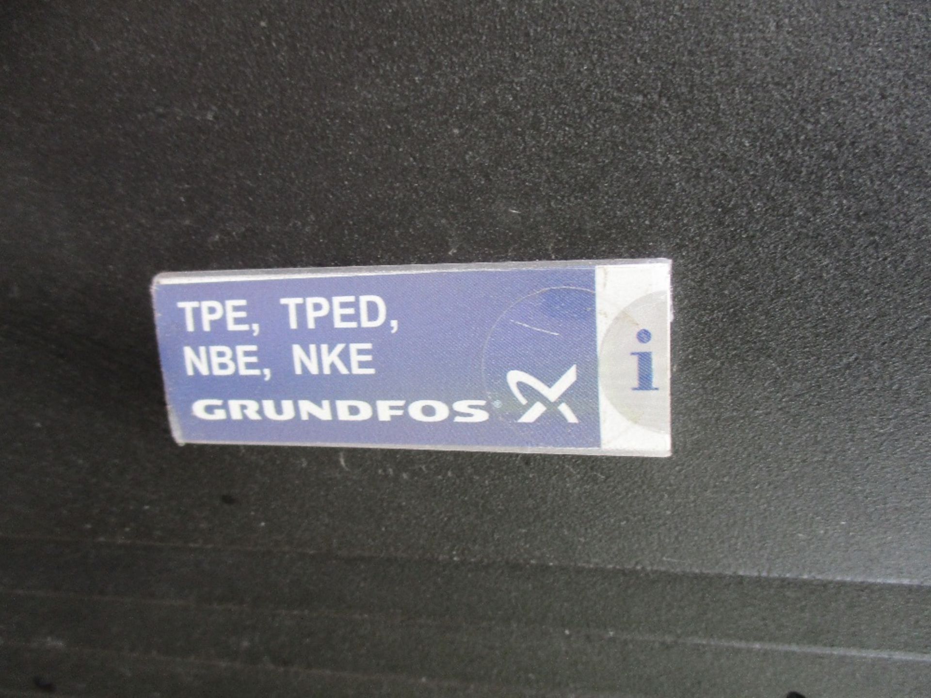 Grundfos TPE100 high output static 3 phase pump - Image 2 of 7