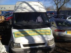 FORD TRANSIT HIGH TOP PANEL VAN