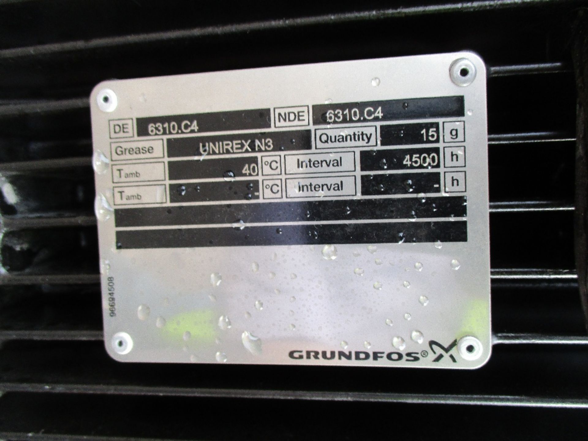 Grundfos TPE100 high output static 3 phase pump - Image 4 of 7