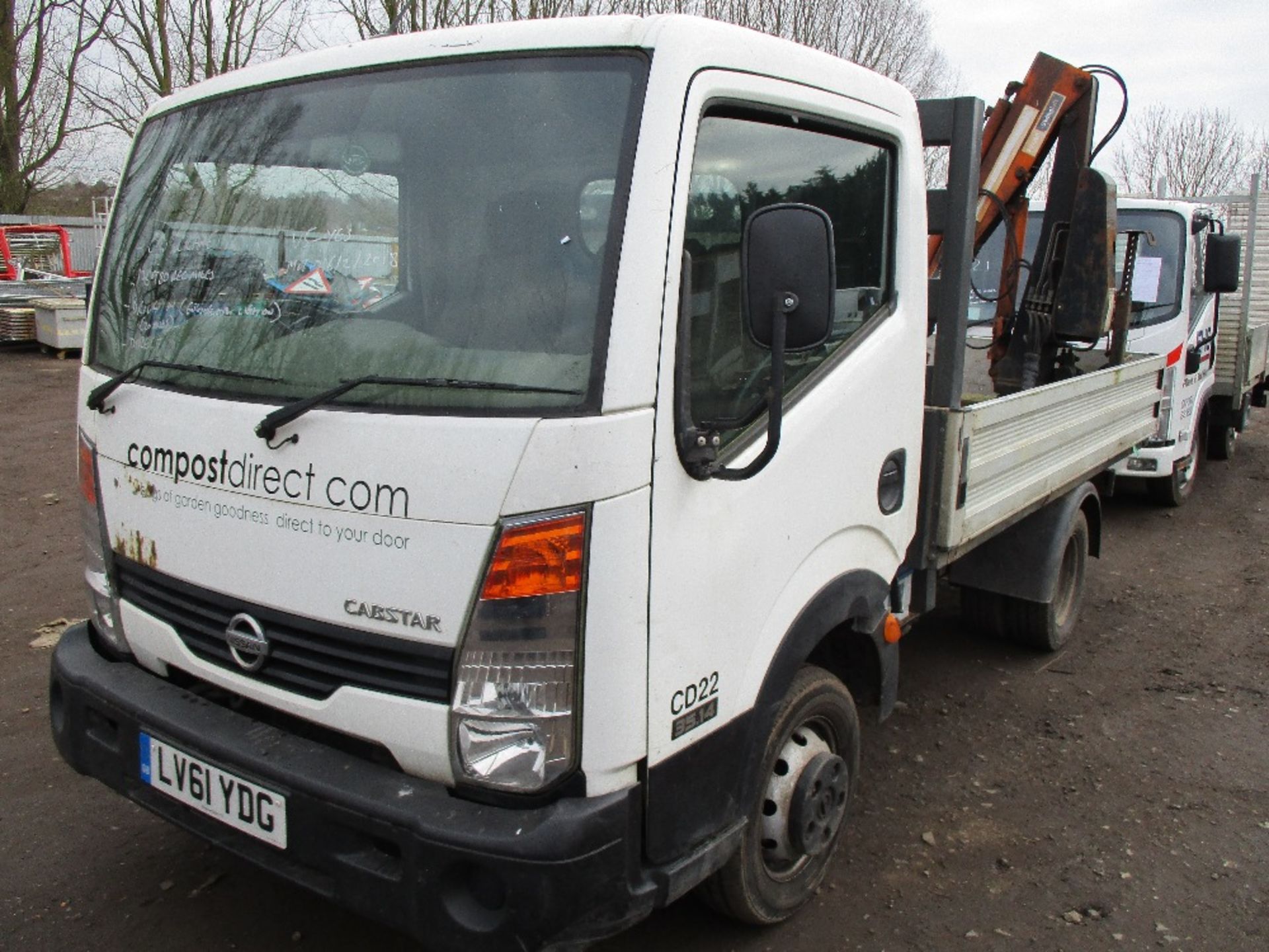 NISSAN CABSTAR PICKUP WITH REAR MOUNTED CRANE - Image 12 of 12