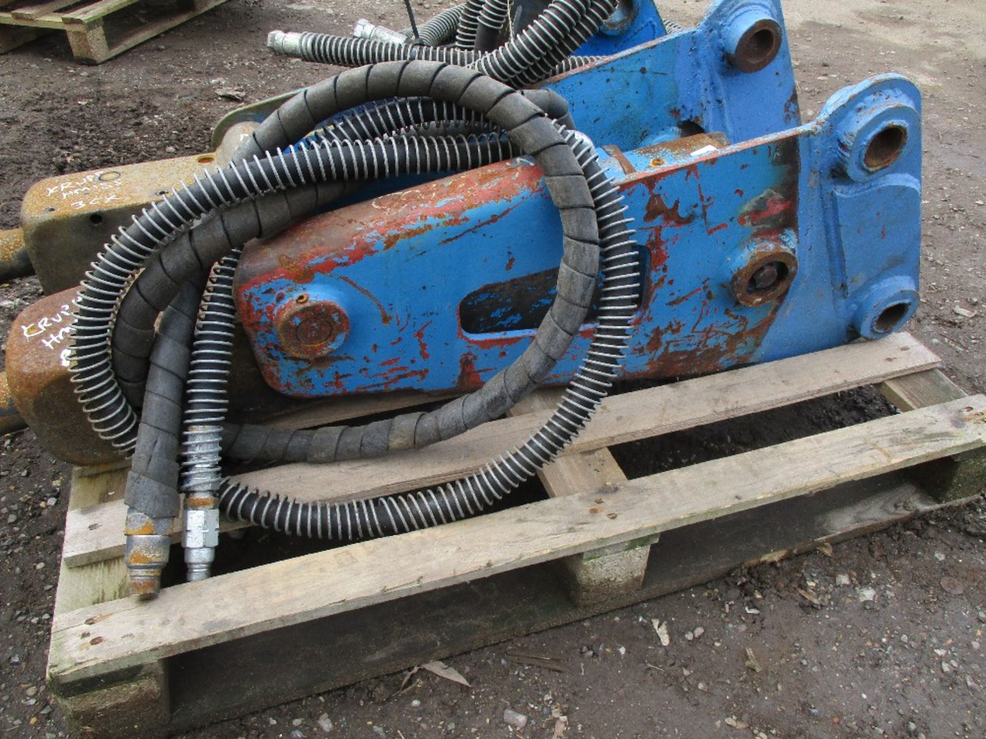 Krupp HM185 breaker to fit 8tonne excavator