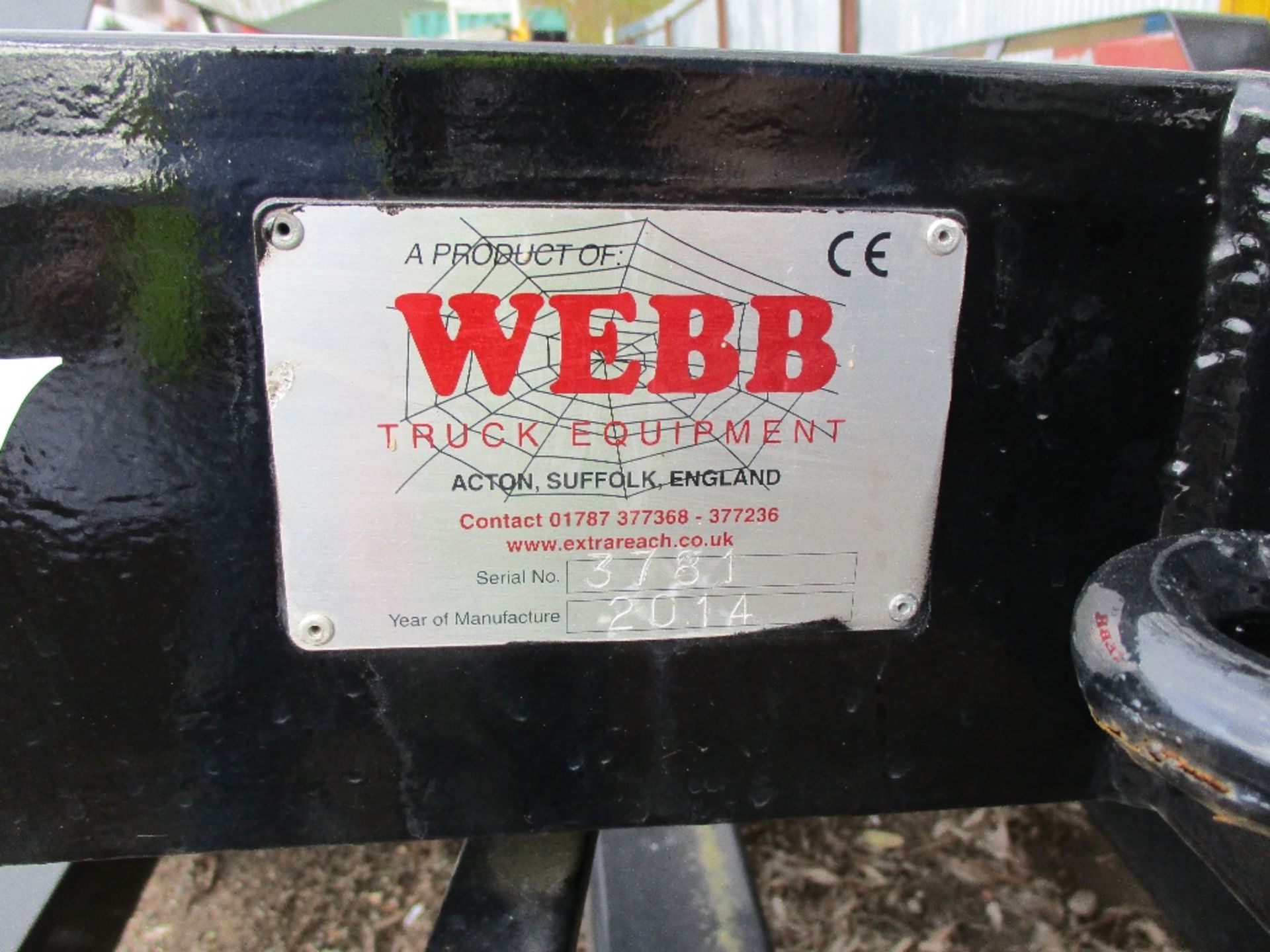 WEBB TRIAXLED TRAILER CHASSIS - Image 3 of 3