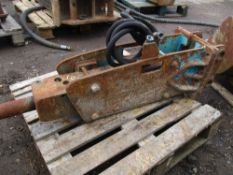 Breaker for 3 to 5 tonne excavator