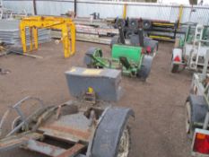 3NO BENFORD ROLLER TRAILERS ONE HAS A WHEEL MISSING