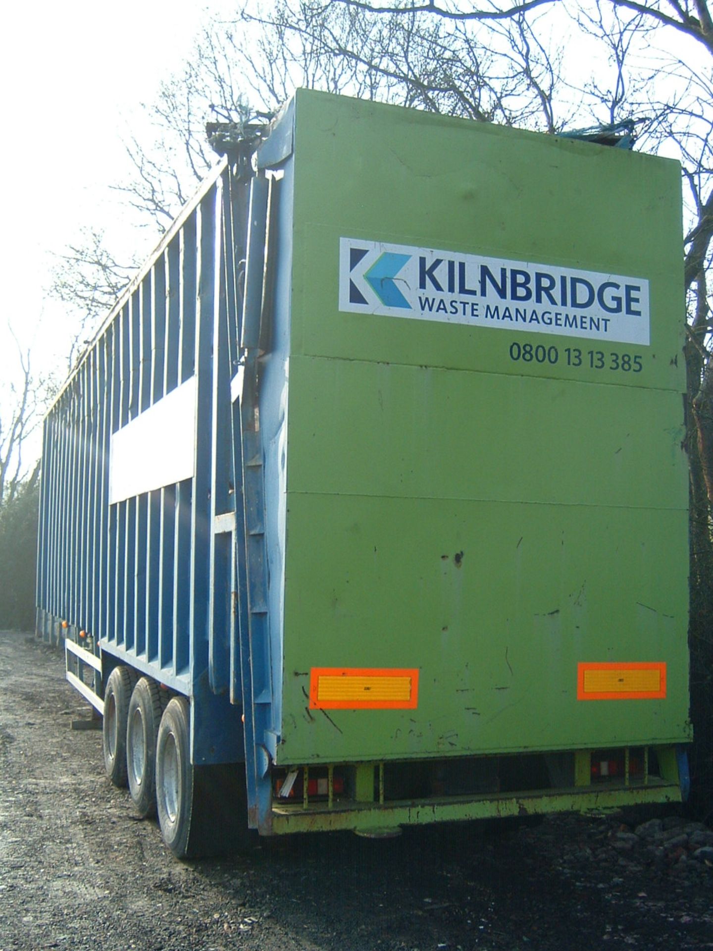 BMI 11CUBIC METRE EJECTOR TRAILER WITH DONKEY ENGINE. - Image 11 of 16