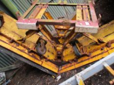 V SHAPED SNOW PLOUGH for telehandler