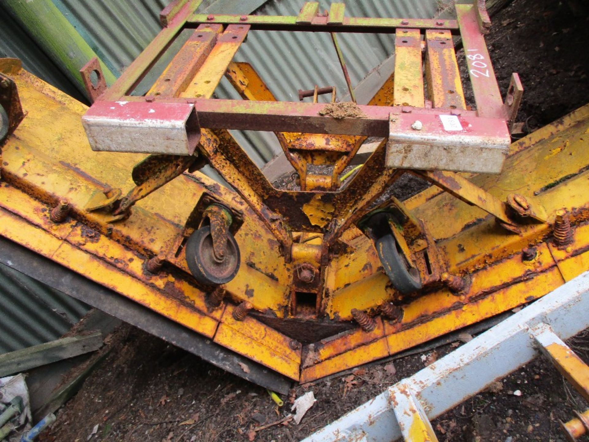 V SHAPED SNOW PLOUGH for telehandler