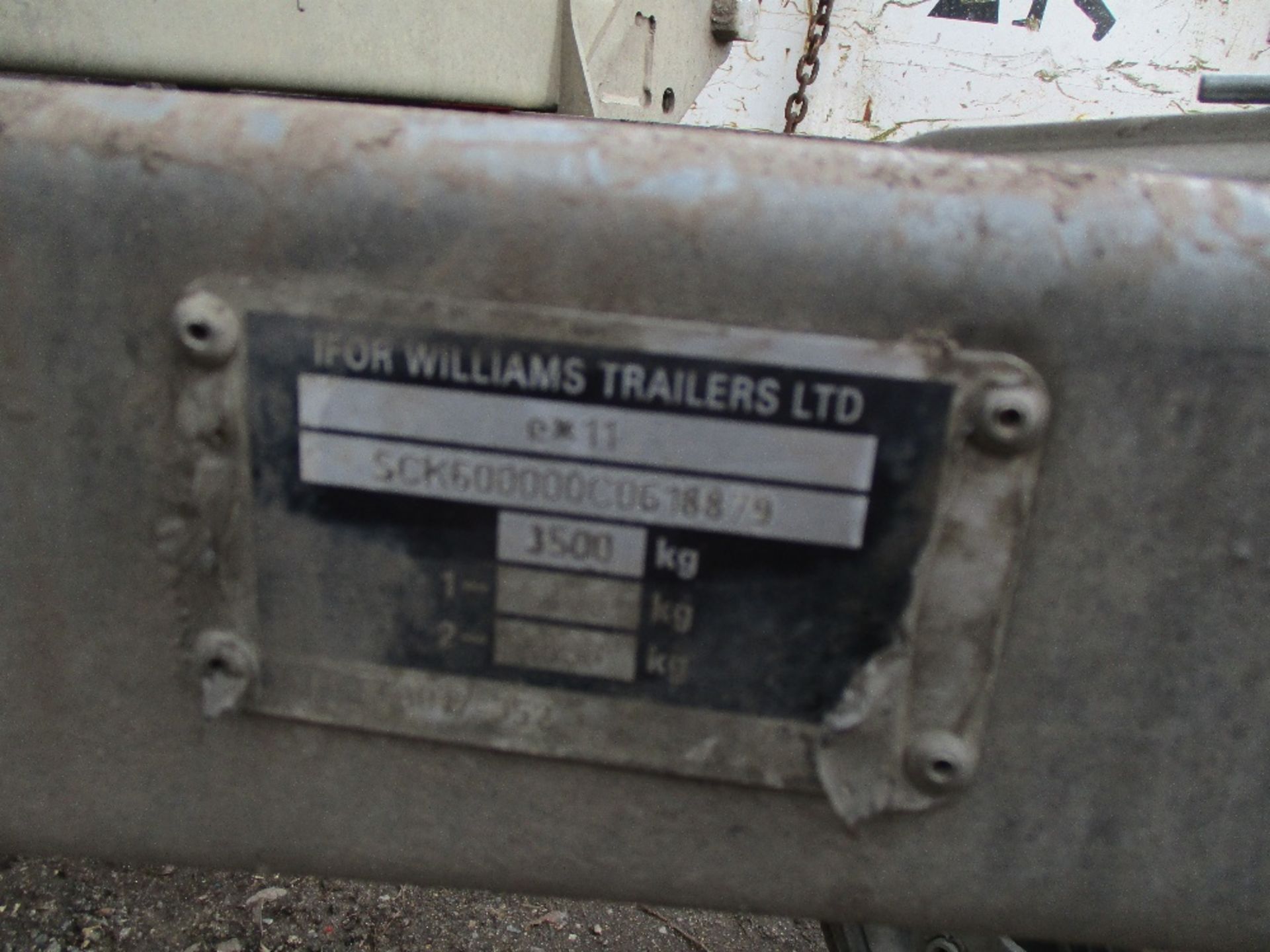 IFOR WILLIAMS TWIN WHEEL TIPPER TRAILER - Image 2 of 5