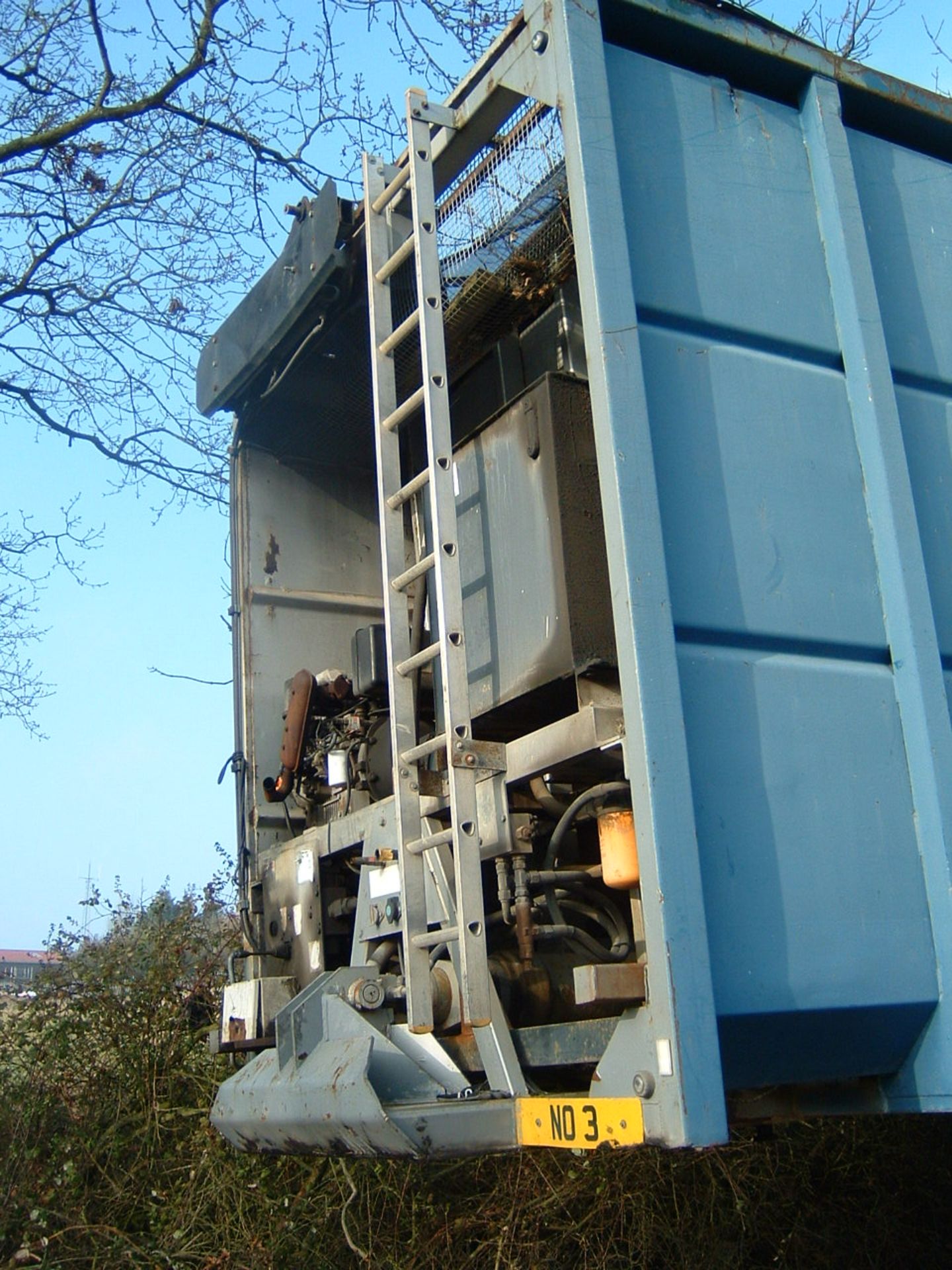 BMI 11CUBIC METRE EJECTOR TRAILER WITH DONKEY ENGINE. - Image 7 of 16