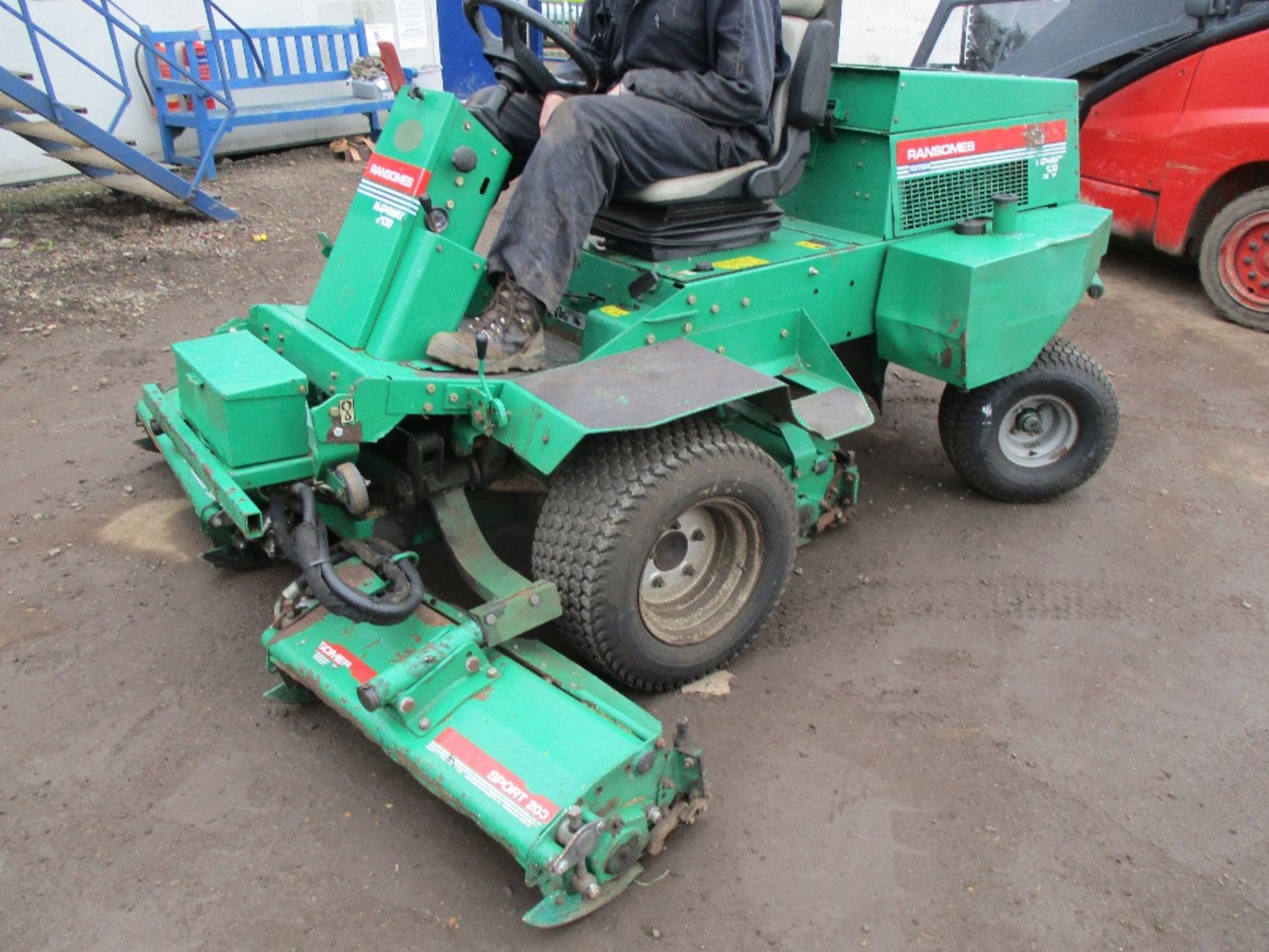 Ransomes 2130 triple mower