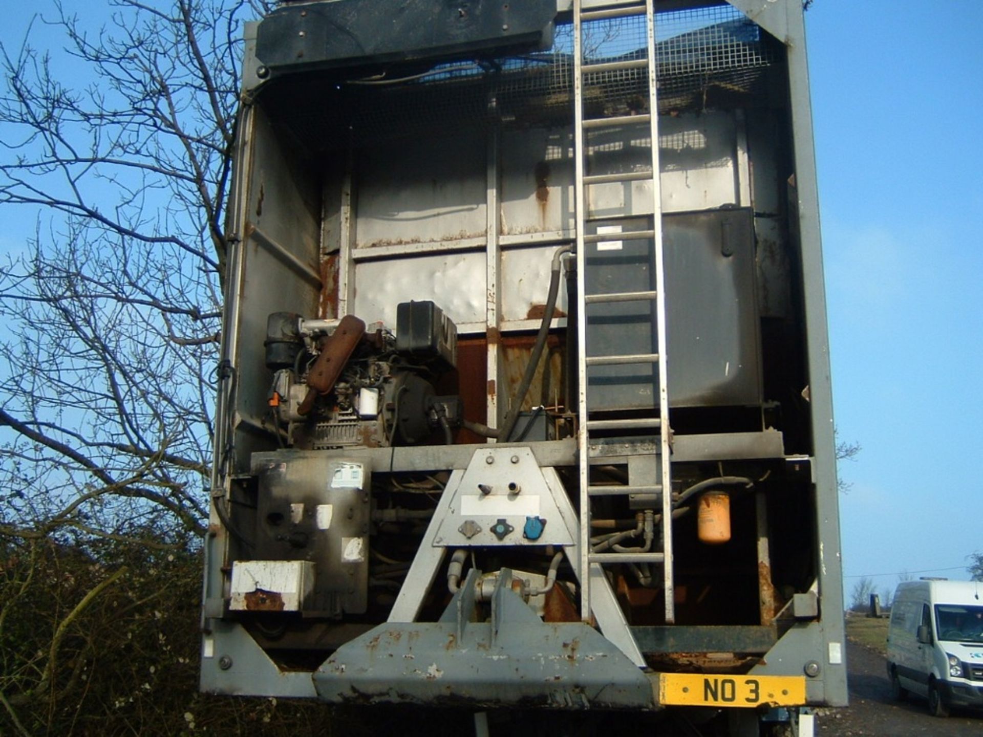 BMI 11CUBIC METRE EJECTOR TRAILER WITH DONKEY ENGINE. - Image 3 of 16