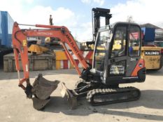 HITACHI ZX25R rubber tracked excavator