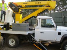 LAND ROVER DEFENDER 130TD WITH VERSALIFT CHERRY-PICKER