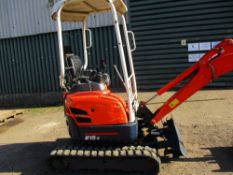 Kubota U15-3 mini digger year 2007 build expanding tracks