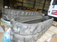 NEW SET OF RUBBER TRACKS FOR 1 TONNE MINI EXCAVATOR