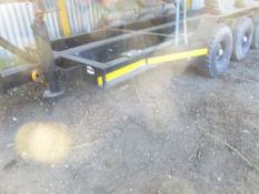 Webb heavy duty triaxled trailer chassis