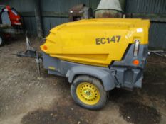 Atlas Copco XAS37 compressor 1831 REC HRS