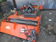 2 X KERSTEN FKM1500-UK COMPACT TRACTOR FRONT MOUNTED SWEEPERS