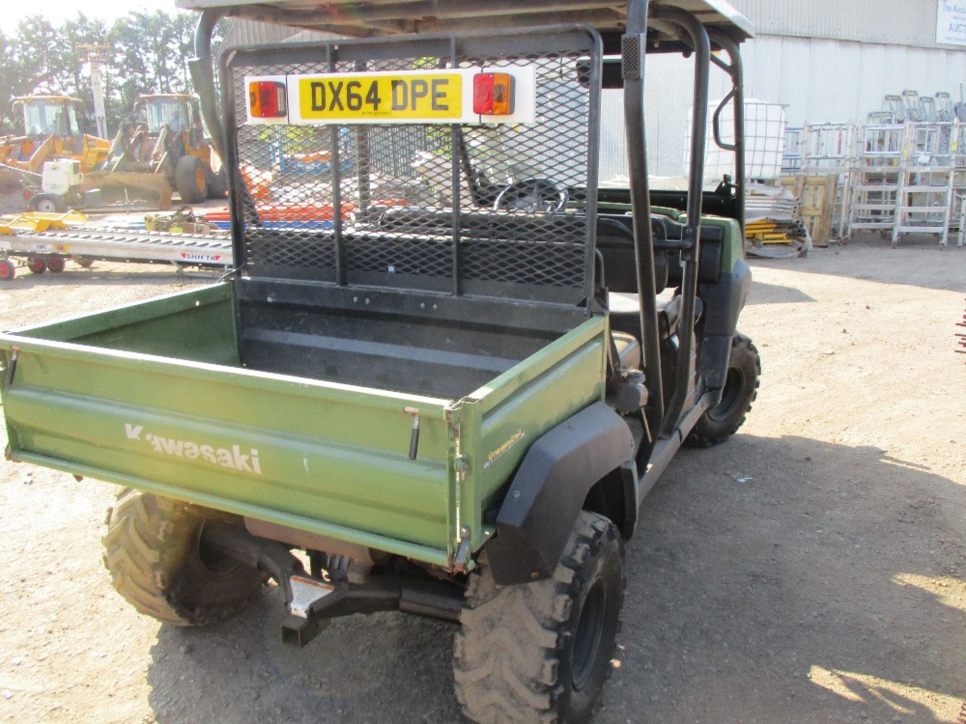 Kawasaki Transmule utility vehicle, yr2014, reg. DX64 DPE - Image 3 of 5