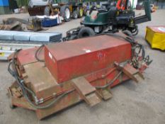 TELEHANDLER SWEEPER BRUSH, HYRDAULIC DRIVE,