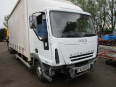 IVECO CURTAINSIDED 7500KG RATED LORRY
