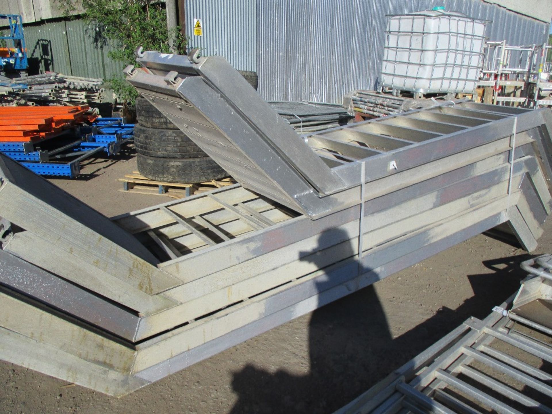 9 X ALUMINIUM STAIR SECTIONS...NO VAT ON HAMMER PRICE - Image 5 of 6