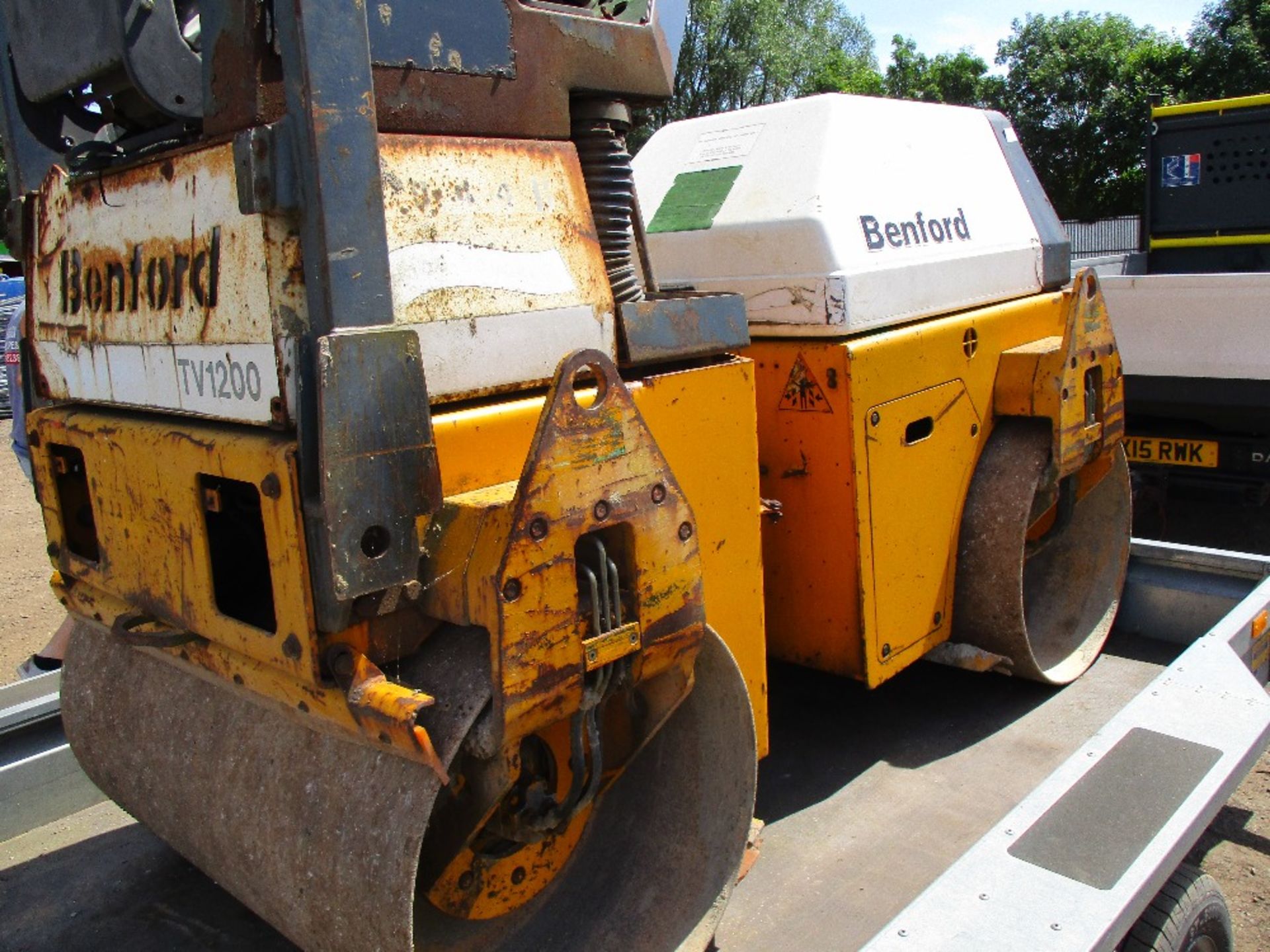 BENFORD TV1200 DOUBLE DRUM ROLLER JUMP START - Image 2 of 5