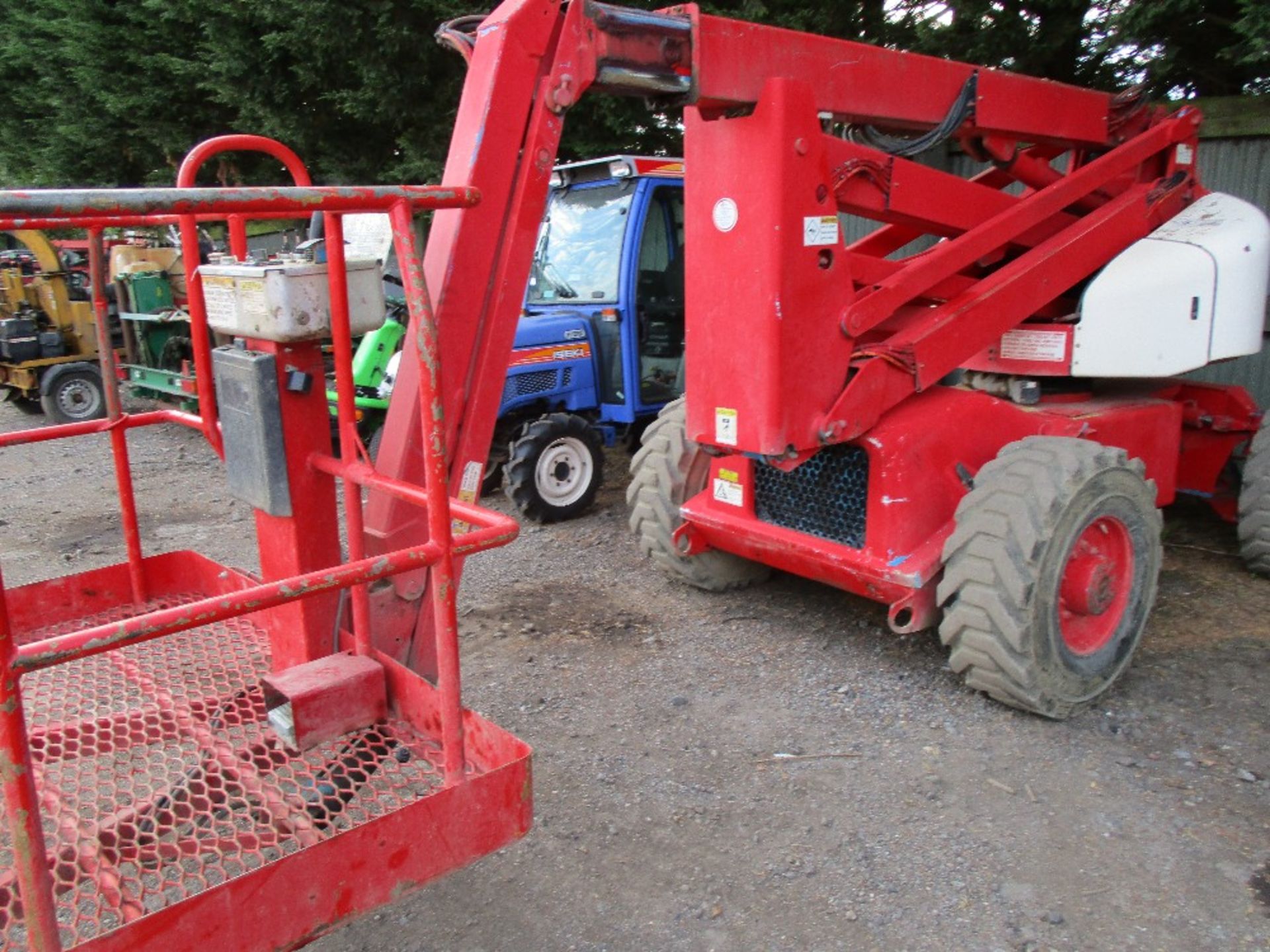 UPRIGHT AB-46 RT DIESEL POWERED 4 WHEEL DRIVE BOOM ACCESS UNIT - Image 7 of 7