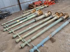 10no decorative cast iron lamp post