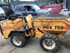 BARFORD HDX 750 HIGH TIP DUMPER