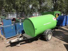 950 LITRE BUNDED FUEL BOWSER, ROAD TOW SPEC