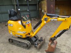 JCB 8008 CTS MICRO EXCAVATOR YR 2014