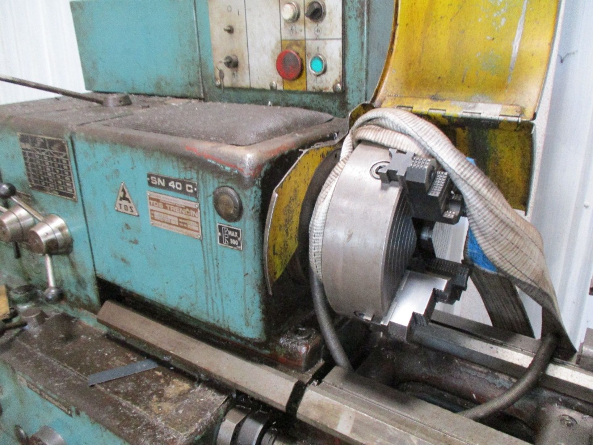 TOS TRENCIN SN40C LATHE, EX WORKSHOP CLOSURE - Image 3 of 7